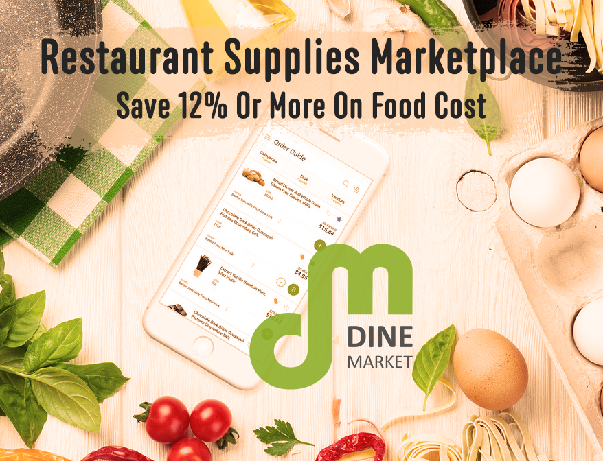 Dinemarket project interface